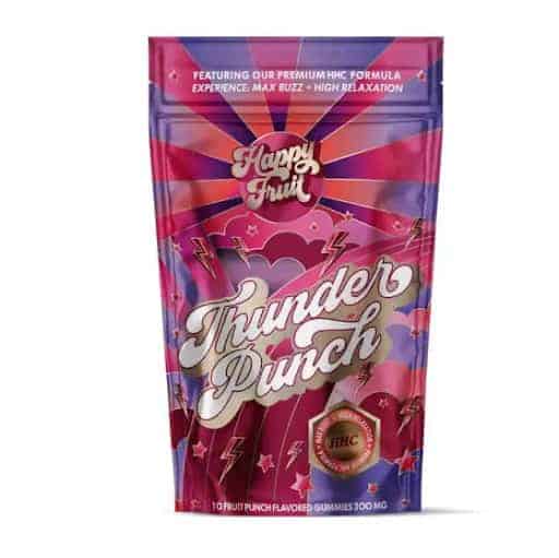 Happy Fruit Thunder Punch HHC Gummies