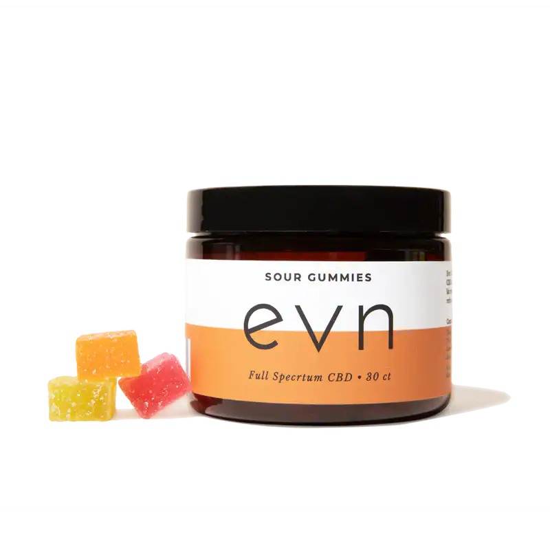Evn CBD – CBD Sour Gummies Featured Image